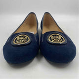 Liz Claiborne Women's Shoe Size 8.5 Navy Quilted Flats
