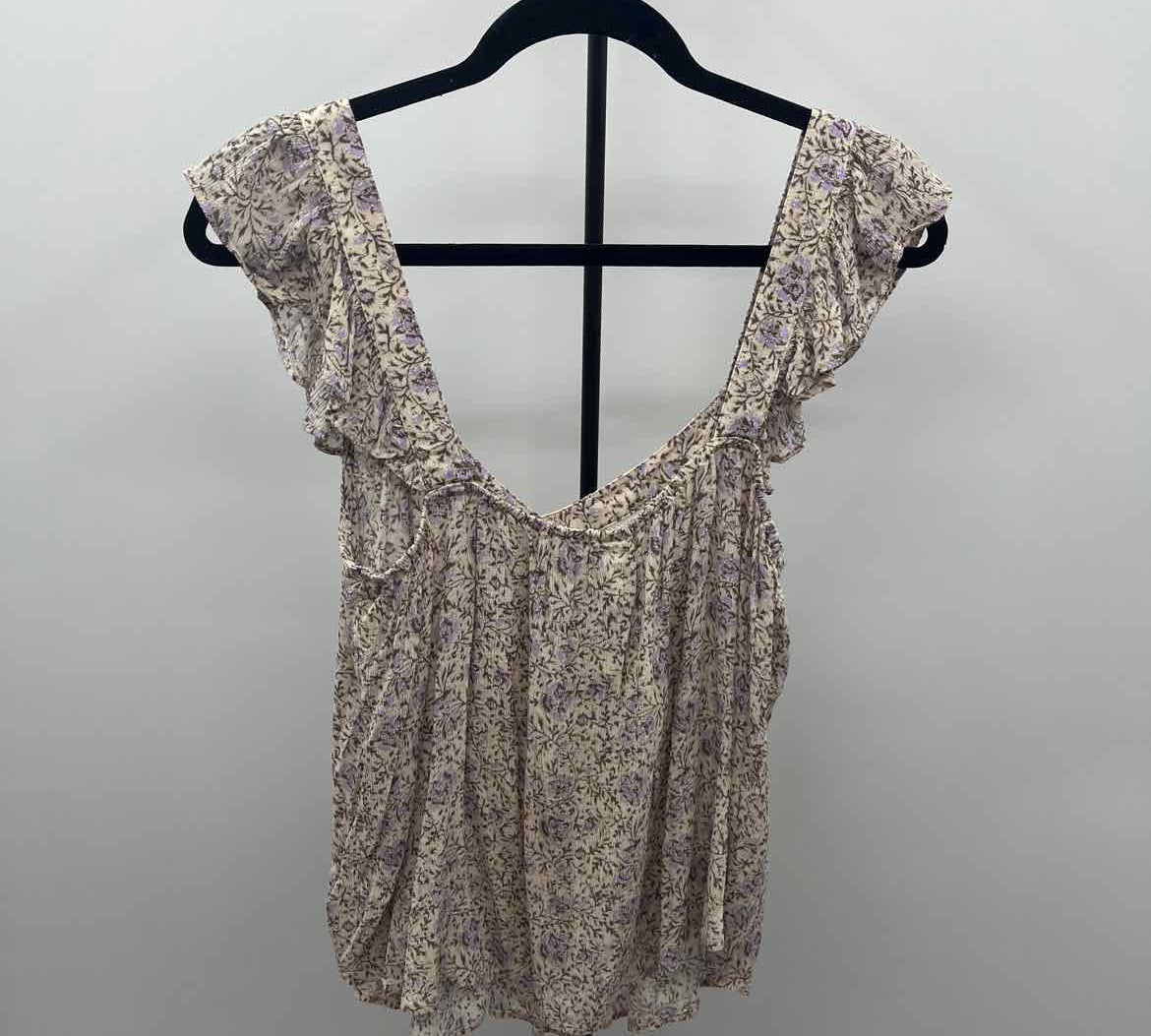 Gentle Fawn Women's Size M Lavender Floral Tank