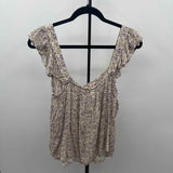 Gentle Fawn Women's Size M Lavender Floral Tank