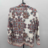 Rachel Zoe Women's Size M White Mandala Jacket