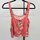 O'Neill Women's Size XS Salmon Floral Tank