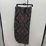 Bobbie Brooks Women's Size 14 Black Aztec Skirt