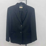 Talbots Women's Size L Black Solid Jacket