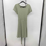 Toad & Co Women's Size 16 Green Stripe Dress