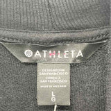 Athleta Women's Size L Black Solid Cardigan