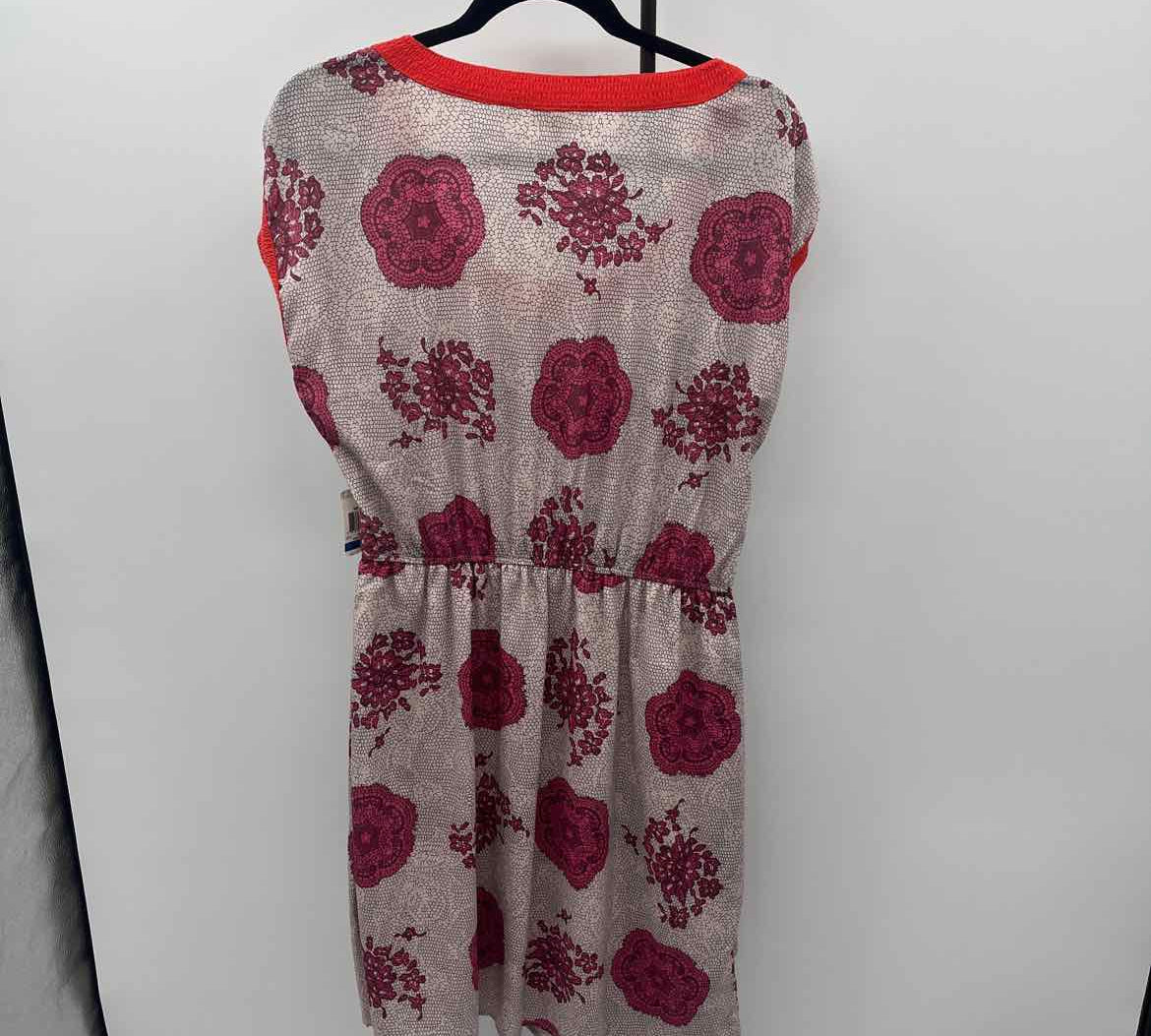 Maison Jules Women's Size 16 Magenta medallion Dress