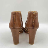 Stuart Wietzman Women's Shoe Size 7.5 Brown Woven Heels