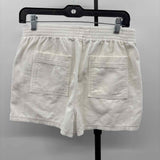 Billabong Women's Size 10 White Corduroy Shorts