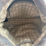 Interior NWT AIMEE KESTENBERG Blue & Rose Gold Shimmer MAVEN Shoulder Bag Purse