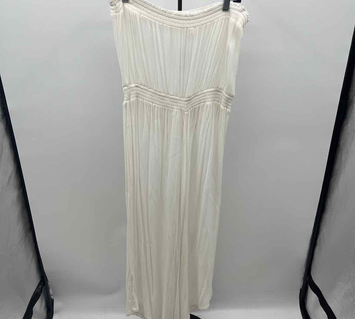 Soma Women's Size 16 Ivory Textured Jumper