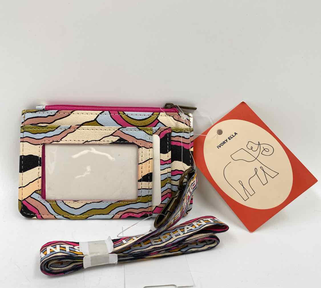 Ivory Ella Women's Multi-Color New with Tags Stripe Wallet