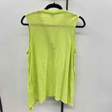 Chico's Women's Size L Green Heathered Sleeveless Shirt