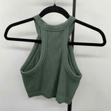 Aerie Junior's Size M Green Ribbed Tank