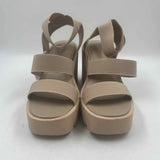 Madden Girl Women's Shoe Size 6 Beige Solid Sandals