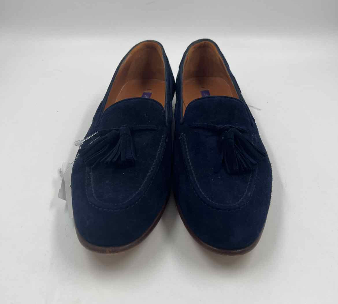 Ralph Lauren Women's Shoe Size 7.5 Navy Solid Loafers