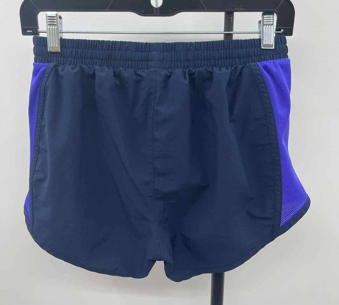 Under Armour Junior's Size 4 Blue Solid Shorts