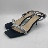 Betsey Johnson Women's Shoe Size 8 Black Rhinestones Heels