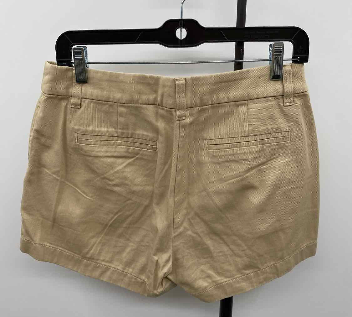 J Crew Women's Size 2 Tan Solid Shorts