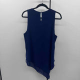 JBS Women's Size XL Blue Rhinestones Sleeveless Shirt