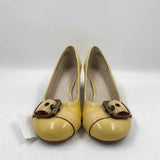 Nicole Women's Shoe Size 8.5 Yellow Solid Dress Shoes