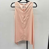Alfani Women's Size L Blush Beaded Sleeveless Shirt