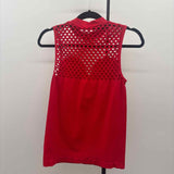 Venus Women's Size XL Red Laser Cut Sleeveless Shirt