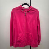 Style & Co. Women's Size 1X Pink Solid Jacket