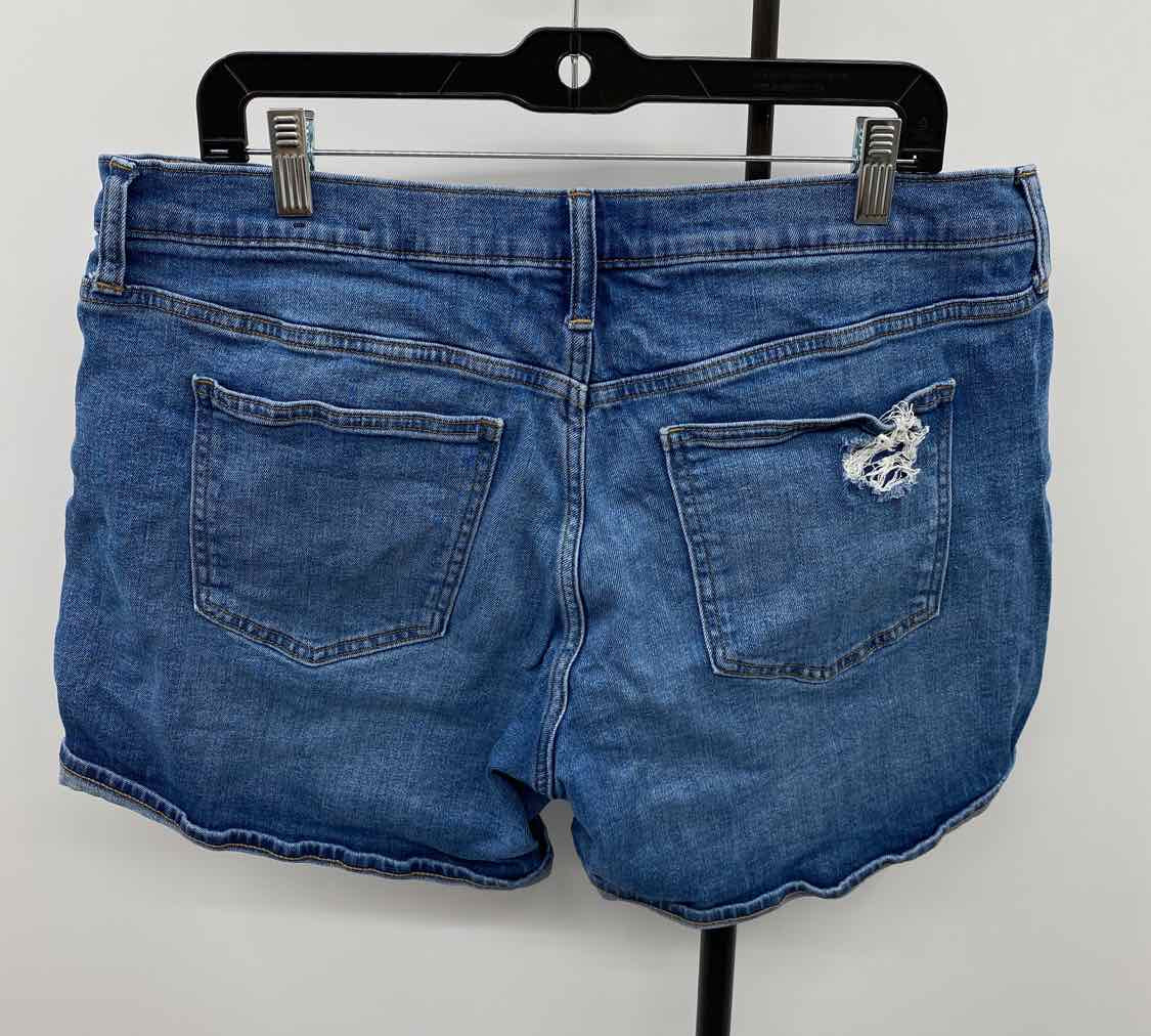 Gap Women's Size 14 Blue Distressed Shorts