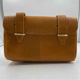 Creative Leather Caramel Solid Toiletry Kit