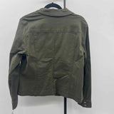 Charter Club Women's Size XL Green Solid Jacket