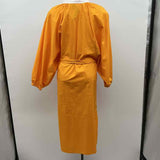 Tory Burch Women's Size SP Yellow Solid Dress