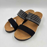 Dr Scholls Women's Shoe Size 8 Black Rhinestones Sandals