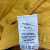 Coldwater Creek Women's Size SP Mustard Yellow Textured Vest