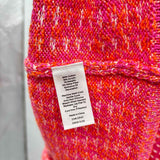Talbots Women's Size M Pink Textured Cardigan