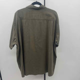 Orvis Men's Size XXL Green Solid Short Sleeve Shirt