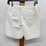Talbots Women's Size 2P White Solid Shorts