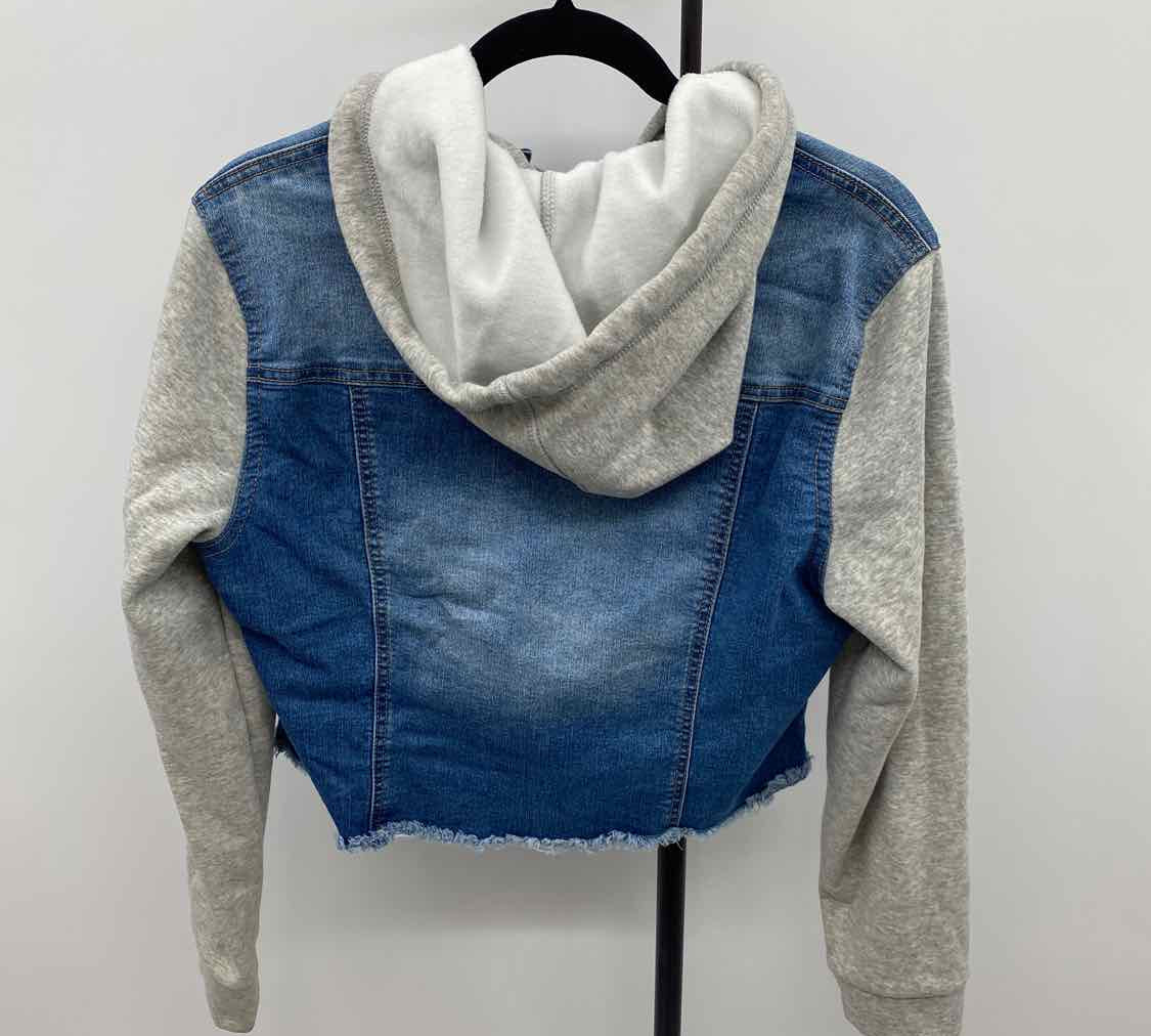 Wallflower Women's Size XL Blue Solid Jacket