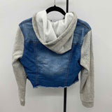 Wallflower Women's Size XL Blue Solid Jacket