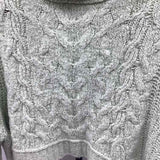 Free People Women's Size S Light Green Textured Sweater