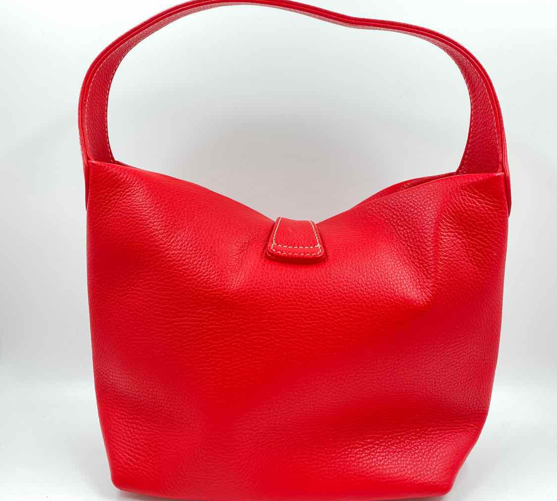 Dooney & Bourke Women's Red Luxe pebbled Purse