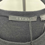 Cyrus Women's Size XS Black Solid Sweater