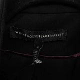 White House Black Market Women's Size 0 Black Solid Jacket