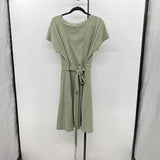 Toad & Co Women's Size 16 Green Stripe Dress