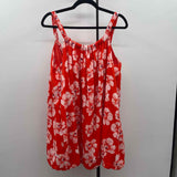 Anthropologie Junior's Size 10 Orange Floral Dress