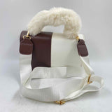 New York Women's Brown Color Block Purse