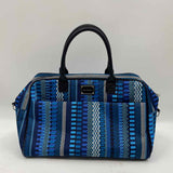 Vera Bradley Blue PFC Stripe Duffle Bag