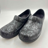 Crocs Women's Shoe Size 8 Black Floral Clogs