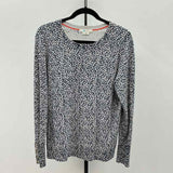 Boden Women's Size L Navy Animal Print Sweater