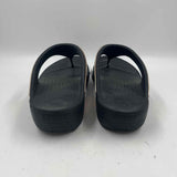 Crocs Women's Shoe Size 8 Baby Blue Metallic Sandals