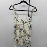 Maurice's Women's Size 2X Ivory Floral Tank